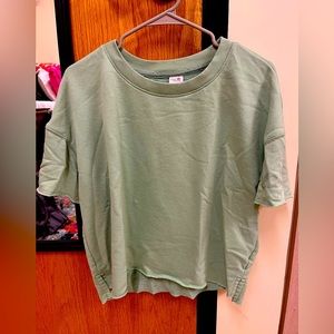 green comfy t-shirt